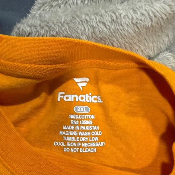 Fanatics Orange Tennessee Volunteers Short Sleeve Tee - Picture 2 of 4